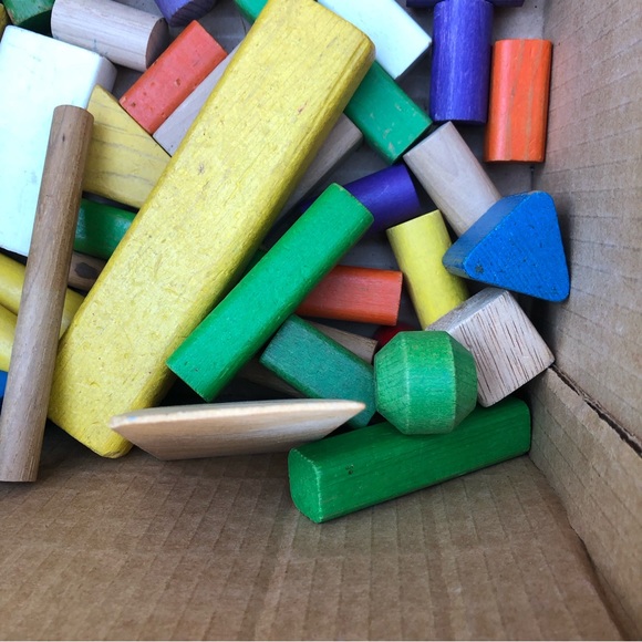 70’s Playskool wooden blocks - Picture 5 of 8